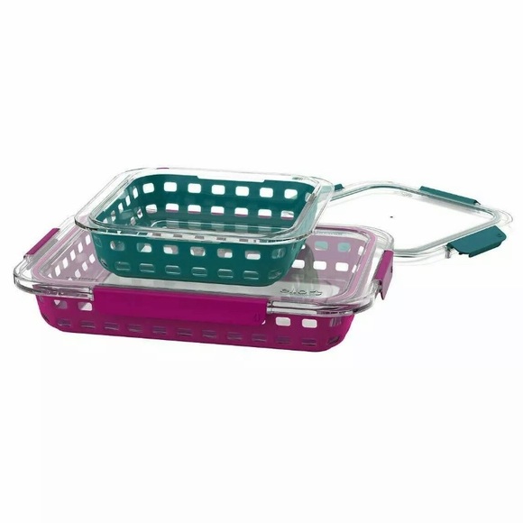 Ello Duraglass Bake & Store Container Set, 4-Piece - Picture 3 of 16